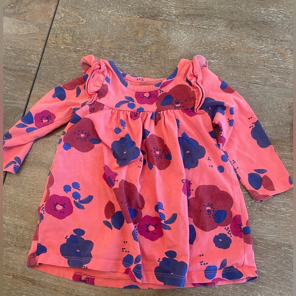 Tea Collection long sleeved dress size 3-6 mo